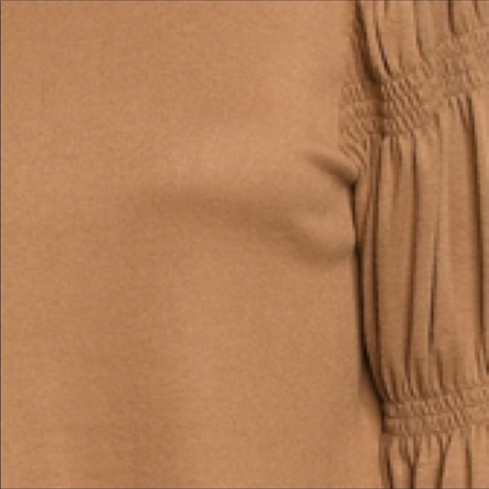 FINAL MARK-DOWN MOCHA FALL BLOUSE TOP - Picture 3 of 3